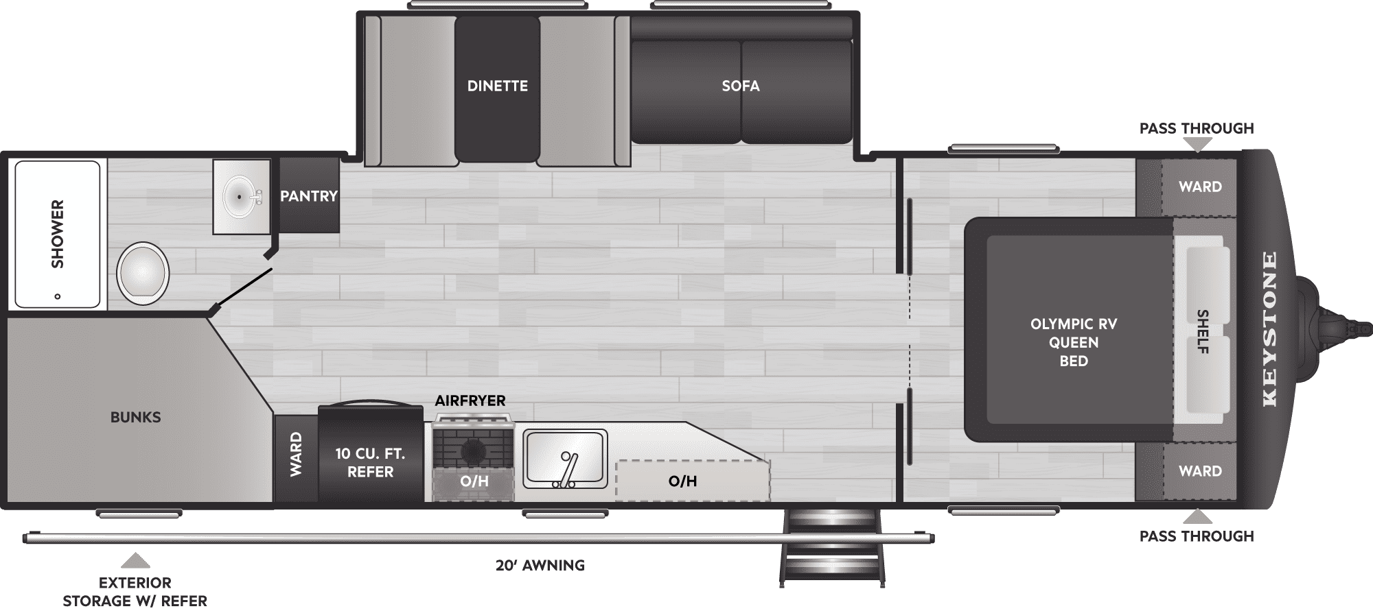 2026-Hideout-262BHS-Floorplan
